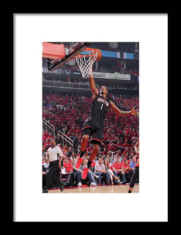 Playoffs Framed Print featuring the photograph Trevor Ariza by Bill Baptist