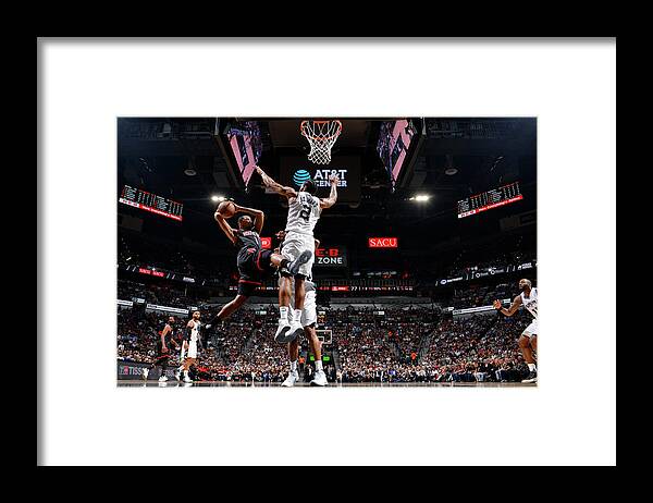 Playoffs Framed Print featuring the photograph Trevor Ariza by Jesse D. Garrabrant