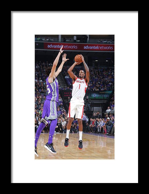 Nba Pro Basketball Framed Print featuring the photograph Trevor Ariza by Rocky Widner