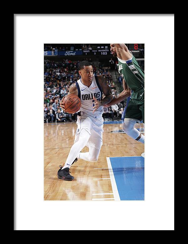 Nba Pro Basketball Framed Print featuring the photograph Trey Burke by Glenn James