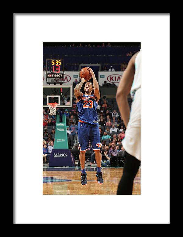 Nba Pro Basketball Framed Print featuring the photograph Trey Burke by Kent Smith