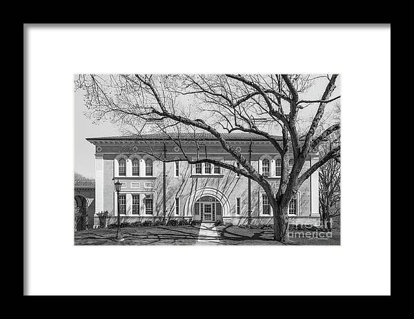 Tufts University Framed Print featuring the photograph Tufts University Miner Hall #1 by University Icons