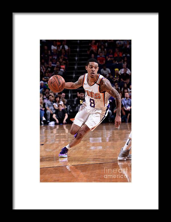 Nba Pro Basketball Framed Print featuring the photograph Tyler Ulis by Michael Gonzales