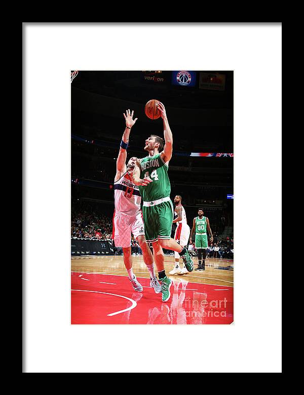 Nba Pro Basketball Framed Print featuring the photograph Tyler Zeller by Ned Dishman