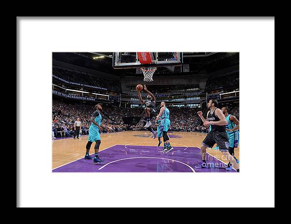Nba Pro Basketball Framed Print featuring the photograph Tyreke Evans by Rocky Widner