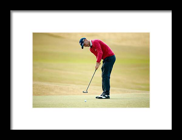 Uso Framed Print featuring the photograph U.S. Open - Round Two #1 by Ezra Shaw