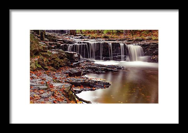 Landscape Framed Print featuring the photograph Vaughan Brook #2 by David Lee