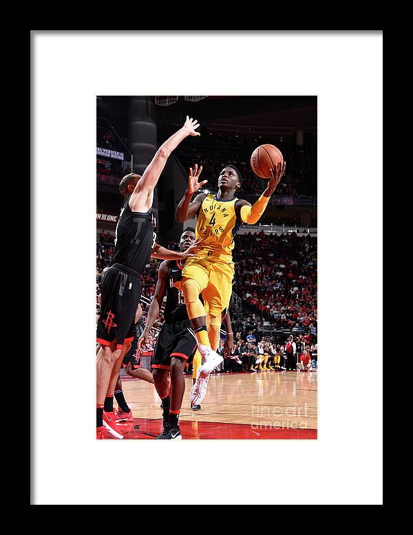 Nba Pro Basketball Framed Print featuring the photograph Victor Oladipo by Bill Baptist