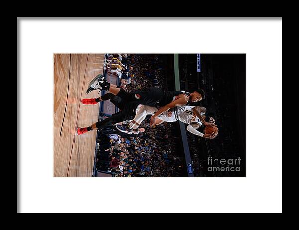 Playoffs Framed Print featuring the photograph Will Barton by Bart Young