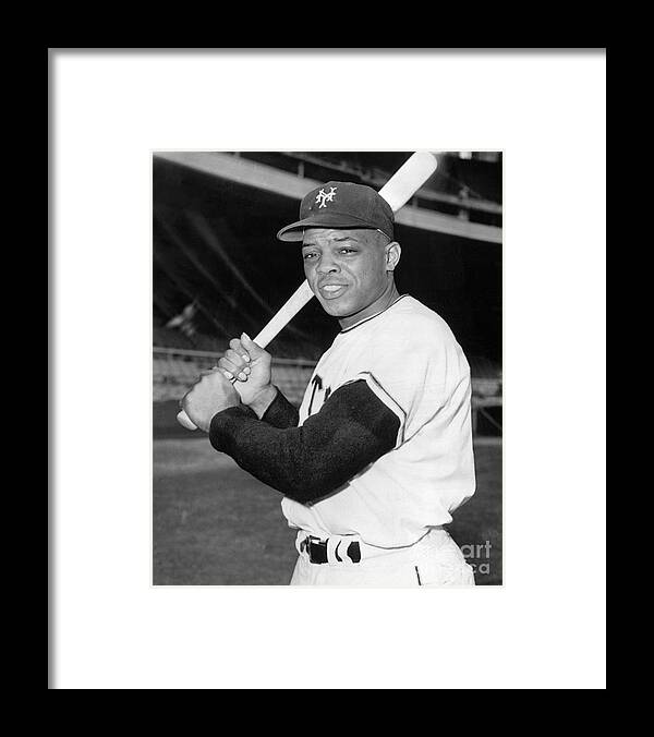People Framed Print featuring the photograph Willie Mays by National Baseball Hall Of Fame Library