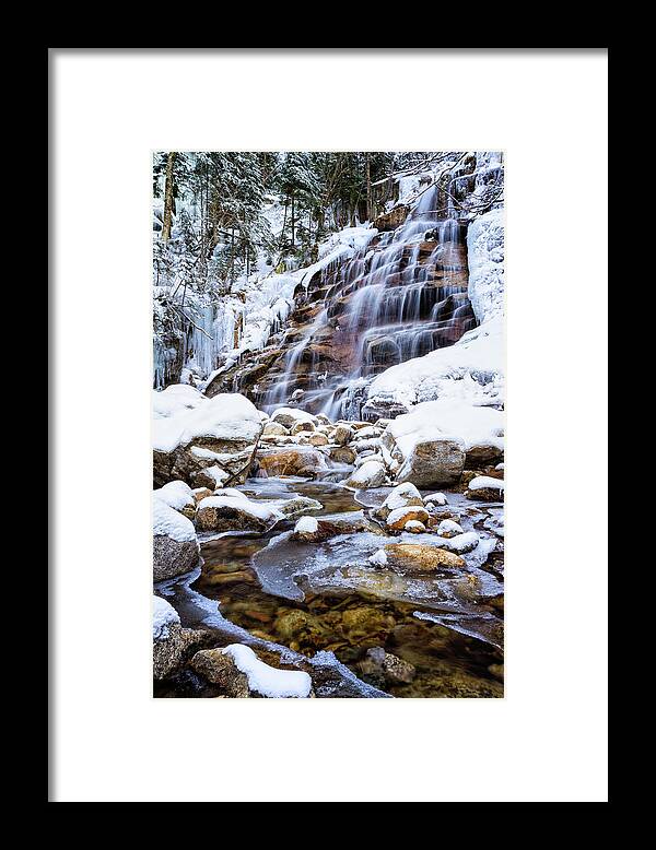 White Mountain National Forest Framed Print featuring the photograph Winter Cloudland #1 by Jeff Sinon