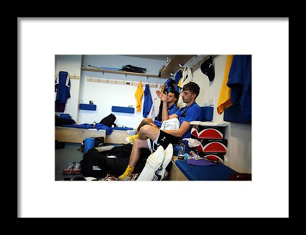 Media Day Framed Print featuring the photograph Yorkshire CCC Media Day #1 by Nigel Roddis