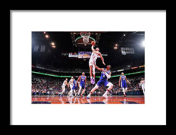 Devin Booker Framed Print featuring the photograph Devin Booker by Barry Gossage