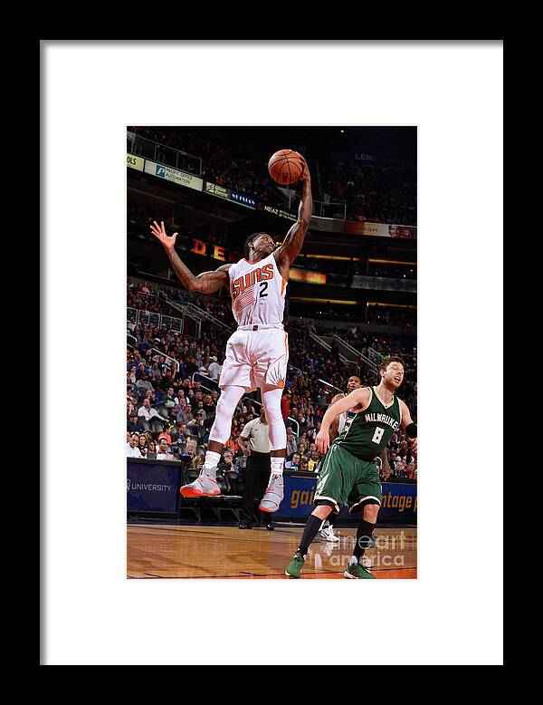 Nba Pro Basketball Framed Print featuring the photograph Eric Bledsoe by Barry Gossage