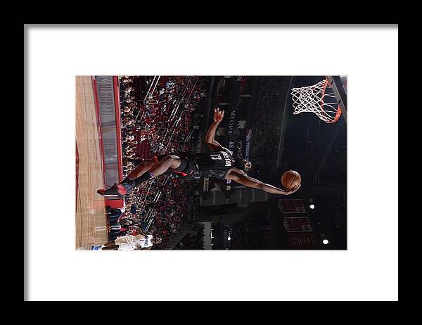James Harden Framed Print featuring the photograph James Harden #10 by Bill Baptist