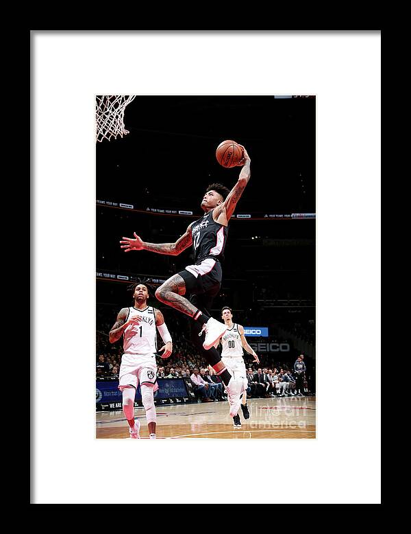 Kelly Oubre Jr Framed Print featuring the photograph Kelly Oubre by Ned Dishman