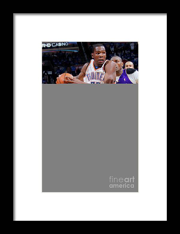 Playoffs Framed Print featuring the photograph Kevin Durant #10 by Layne Murdoch