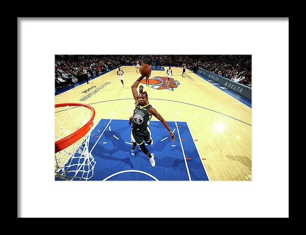 Kevin Durant Framed Print featuring the photograph Kevin Durant by Nathaniel S. Butler