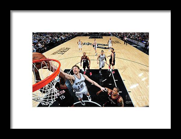 Playoffs Framed Print featuring the photograph Pau Gasol by Mark Sobhani
