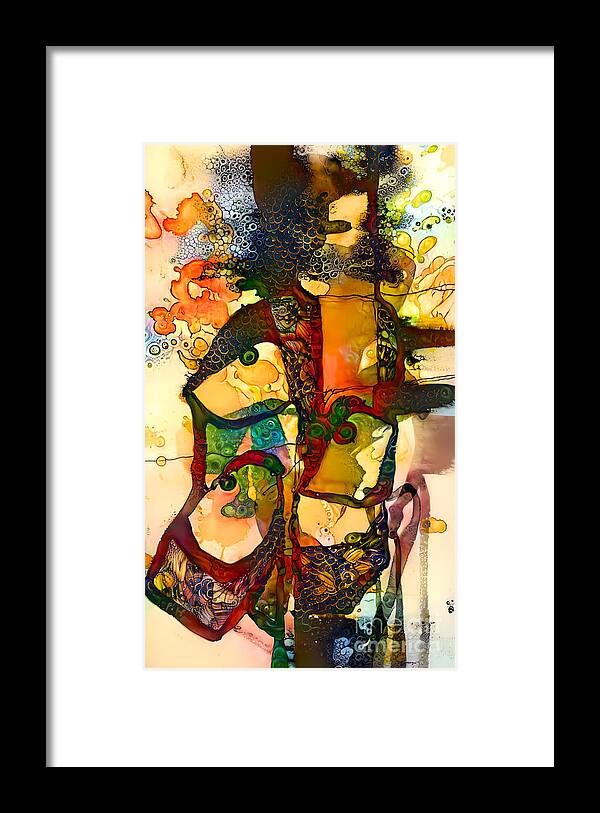 Contemporary Art Framed Print featuring the digital art 104 by Jeremiah Ray