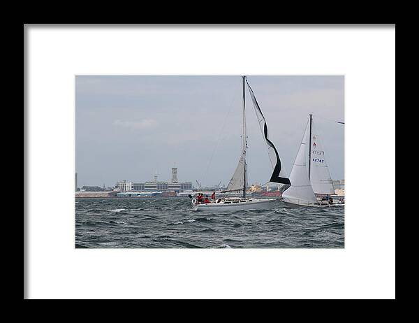  Framed Print featuring the photograph The race #107 by Jean Wolfrum