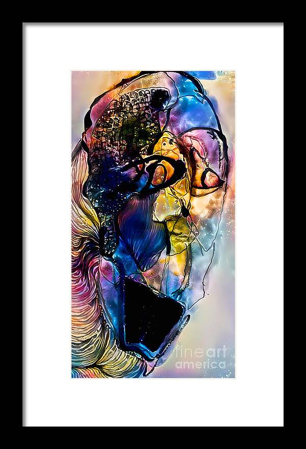 Contemporary Art Framed Print featuring the digital art 109 by Jeremiah Ray