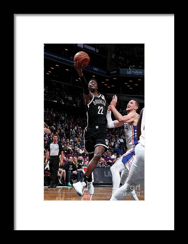 Nba Pro Basketball Framed Print featuring the photograph Caris Levert by Nathaniel S. Butler