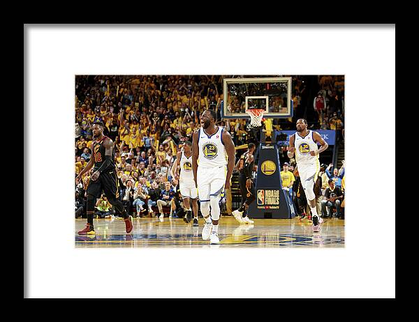 Playoffs Framed Print featuring the photograph Draymond Green by Nathaniel S. Butler