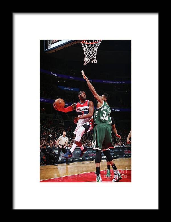 John Wall Framed Print featuring the photograph John Wall #11 by Ned Dishman