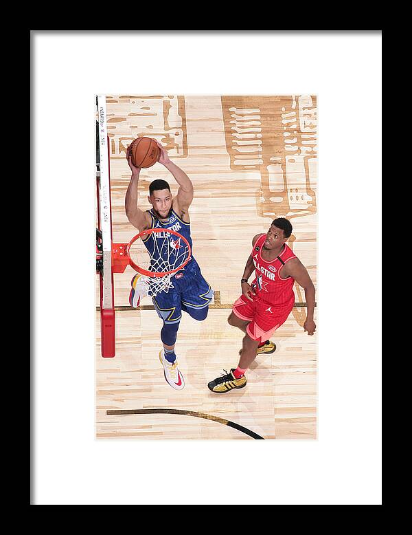 Ben Simmons Framed Print featuring the photograph Ben Simmons #12 by Nathaniel S. Butler