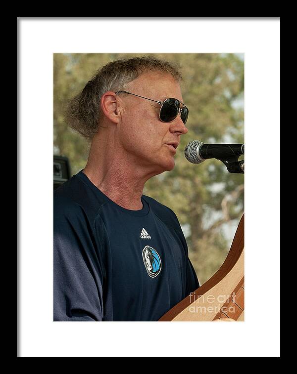 2011 Framed Print featuring the photograph Bruce Hornsby at Bonnaroo Music Festival #12 by David Oppenheimer