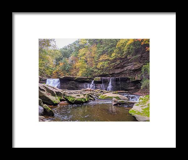  Framed Print featuring the photograph Great Falls by Brad Nellis