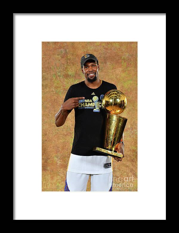 Kevin Durant Framed Print featuring the photograph Kevin Durant by Jesse D. Garrabrant