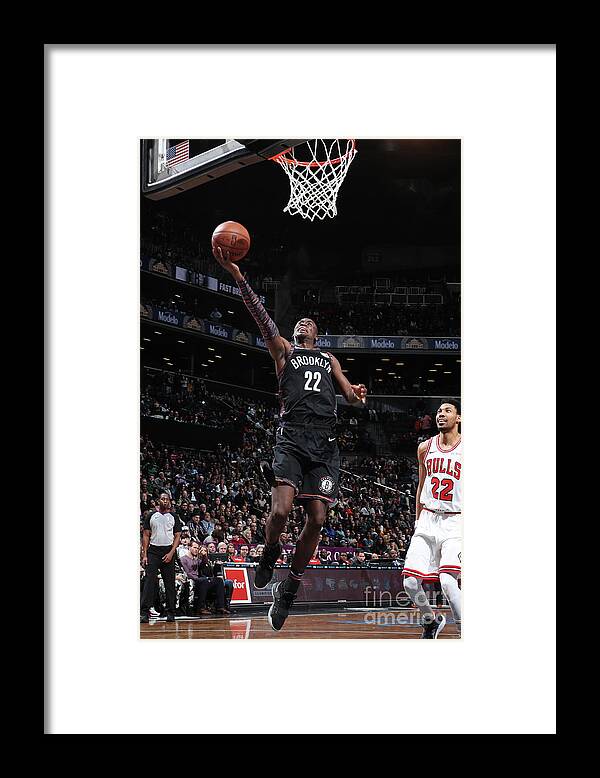 Nba Pro Basketball Framed Print featuring the photograph Caris Levert by Nathaniel S. Butler