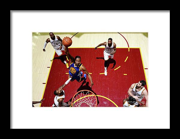 Playoffs Framed Print featuring the photograph Kevin Durant by Jesse D. Garrabrant
