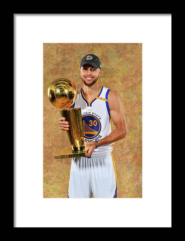 Stephen Curry Framed Print featuring the photograph Stephen Curry by Jesse D. Garrabrant