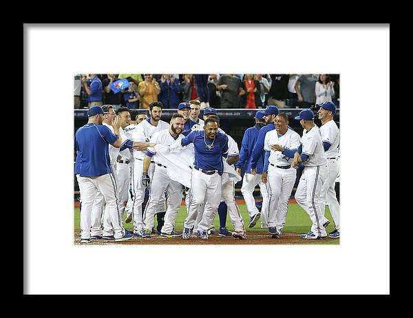 Ninth Inning Framed Print featuring the photograph Jay Rogers by Tom Szczerbowski