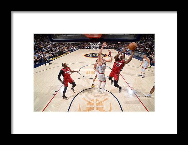 Playoffs Framed Print featuring the photograph Jimmy Butler by Jesse D. Garrabrant