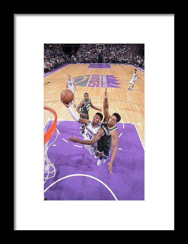 Buddy Hield Framed Print featuring the photograph Buddy Hield #15 by Rocky Widner
