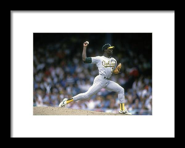 American League Baseball Framed Print featuring the photograph Dave Stewart by Focus On Sport
