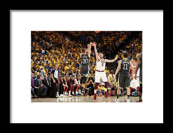 Stephen Curry Framed Print featuring the photograph Stephen Curry #15 by Nathaniel S. Butler