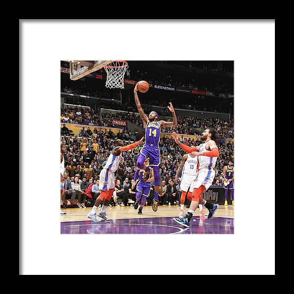 Brandon Ingram Framed Print featuring the photograph Brandon Ingram #16 by Andrew D. Bernstein