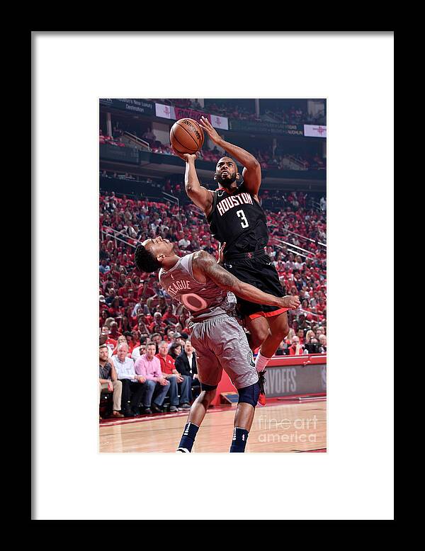 Playoffs Framed Print featuring the photograph Chris Paul by Bill Baptist