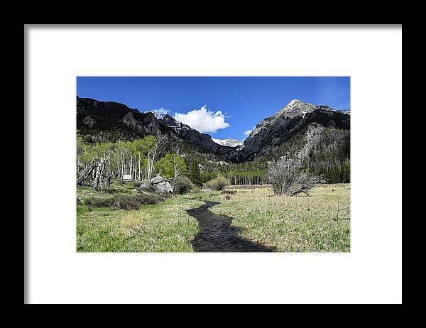 Horizontal Framed Print featuring the photograph Colorado Landscape Photography 20160604-89 by Rowan Lyford