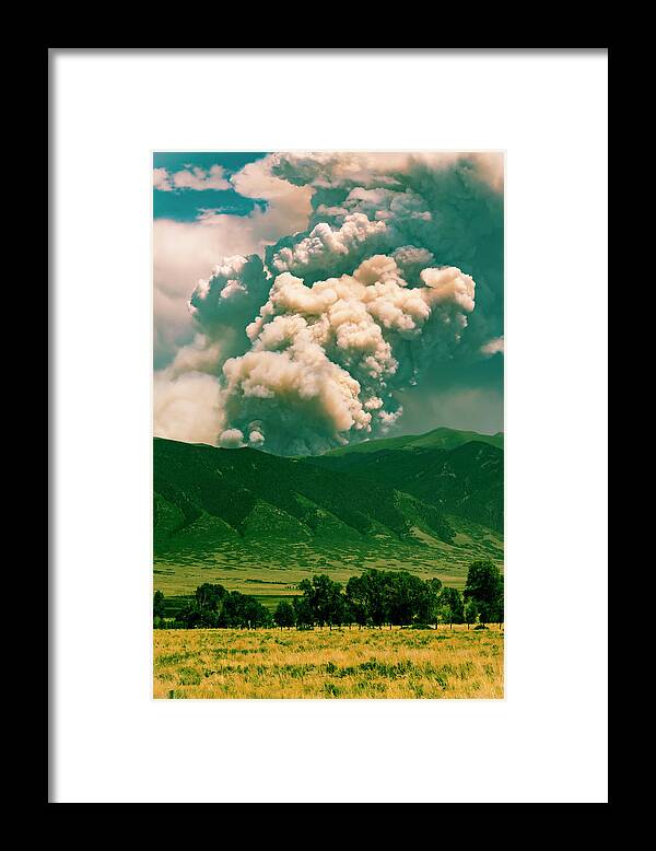 Landscape Photography Framed Print featuring the photograph Colorado Wildfire Photography 20160715-148 by Rowan Lyford