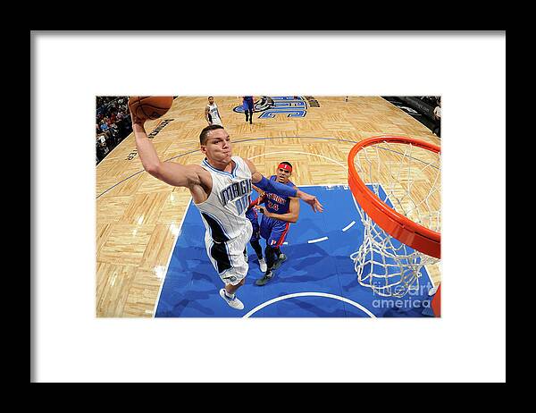 Aaron Gordon Framed Print featuring the photograph Aaron Gordon #17 by Fernando Medina