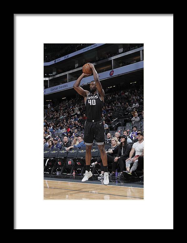 Harrison Barnes Framed Print featuring the photograph Harrison Barnes #17 by Rocky Widner