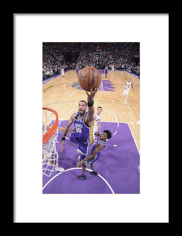 Willie Cauley-stein Framed Print featuring the photograph Willie Cauley-stein #17 by Rocky Widner