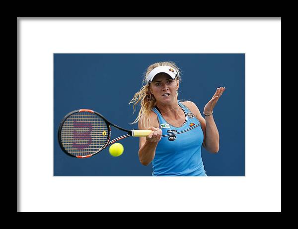 Tennis Framed Print featuring the photograph Bank of the West Classic - Day 2 #18 by Lachlan Cunningham