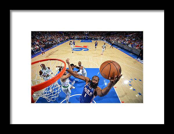 Playoffs Framed Print featuring the photograph James Harden by Jesse D. Garrabrant